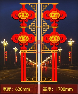 哈尔滨LED中国结两连串