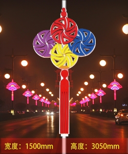 天津风火轮造型灯