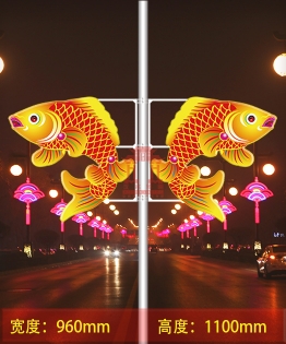 上海金鱼造型灯