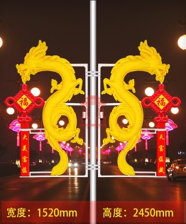 北京LED龙型造型灯
